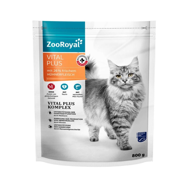 Günstig ZooRoyal Vital Plus mit frischem Hühnerfleisch 800g i mPreisvergleich in unserem Onlineshop auf Hundeliebe-shop.de kaufen.