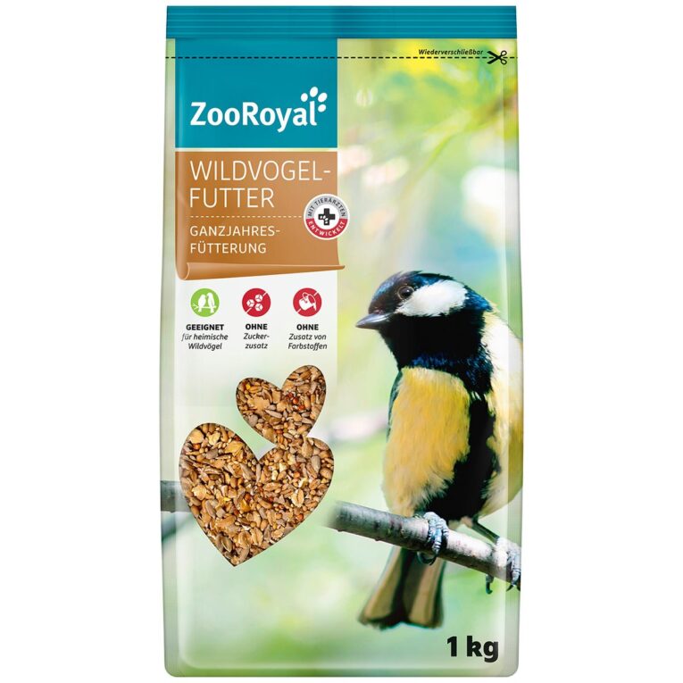 Günstig ZooRoyal Wildvogelfutter 5 x 1kg i mPreisvergleich in unserem Onlineshop auf Hundeliebe-shop.de kaufen.