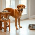 erhohter hundenapf gut oder schlecht fur hunde qab