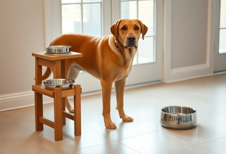 erhohter hundenapf gut oder schlecht fur hunde qab