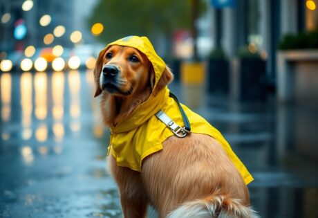 regenmantel fur hunde schutz bei schlechtem wetter wrl