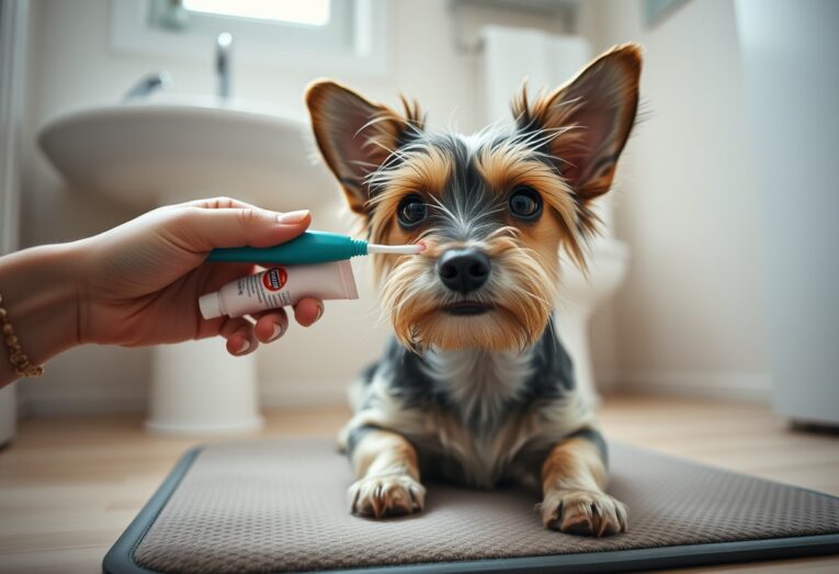 hund zahnpflege an die zahnburste gewohnen yox